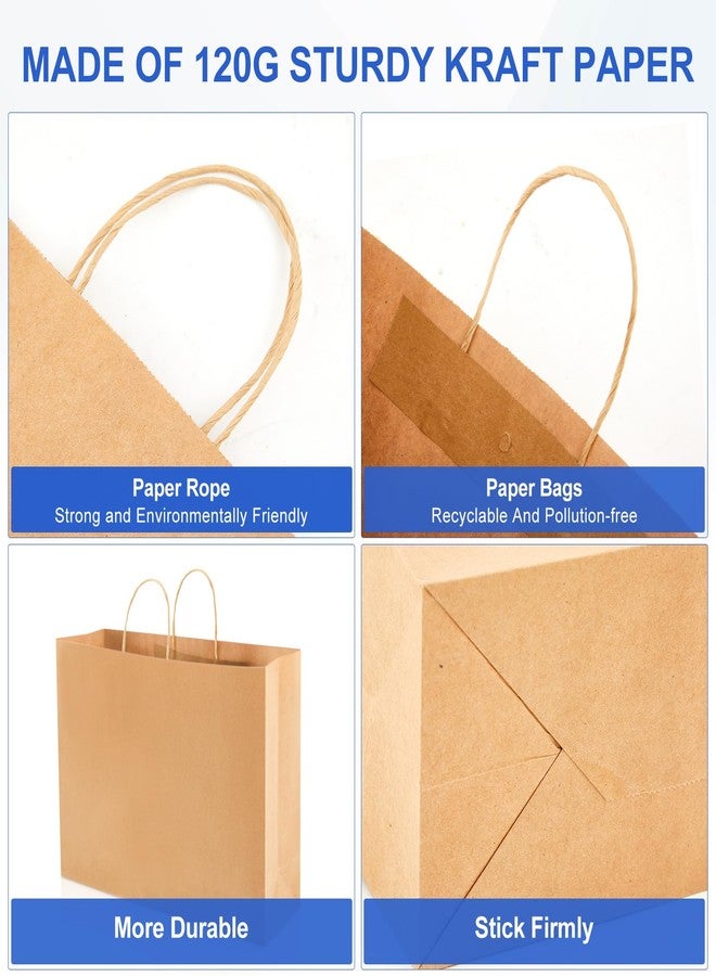 Maitys 30 Pcs 18x14x7 Inch Extra Large Paper Gift Bags with Handles Bulk Kraft Bags for Business, Merchandise, Gifts, Shopping, Retail Stores, Birthday Party Brown Color for Multiple Uses - Image 4